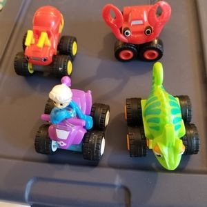 Blaze and the monster machines mini vehicles.